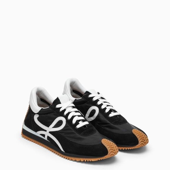 Loewe Black/White Flow Runner Sneakers - Picture 2 of 6